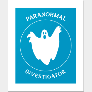 Paranormal Investigator Ghost Hunter Posters and Art